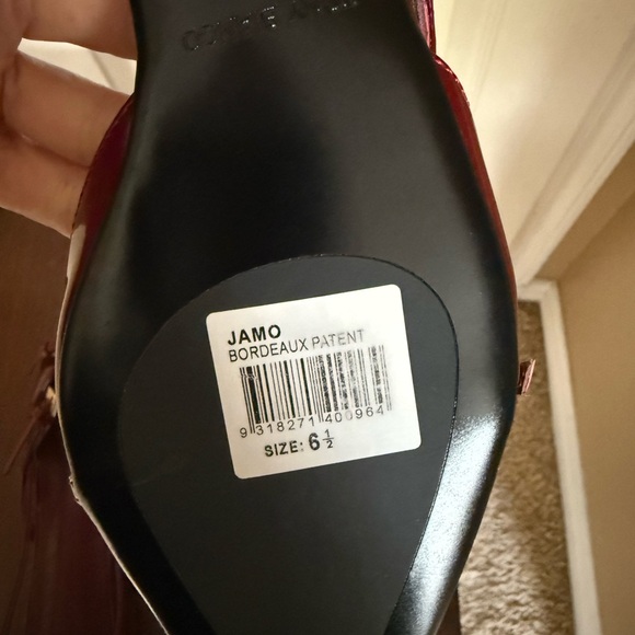 Tony Bianco Jamo Bordeaux Patent Flat size 6.5 - Picture 5 of 5